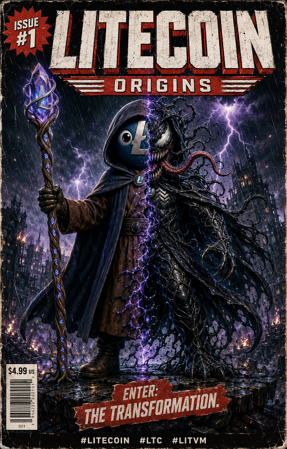 Litecoin Origins #1 - Enter The Transformation print cover