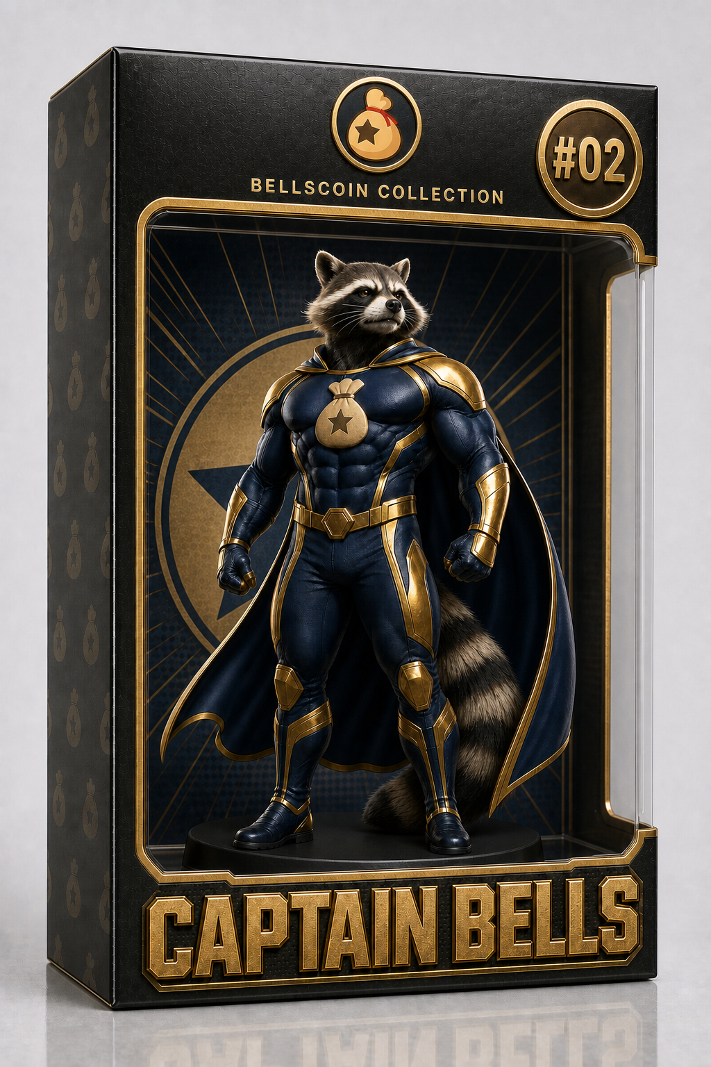 Captain Bells figurine in box