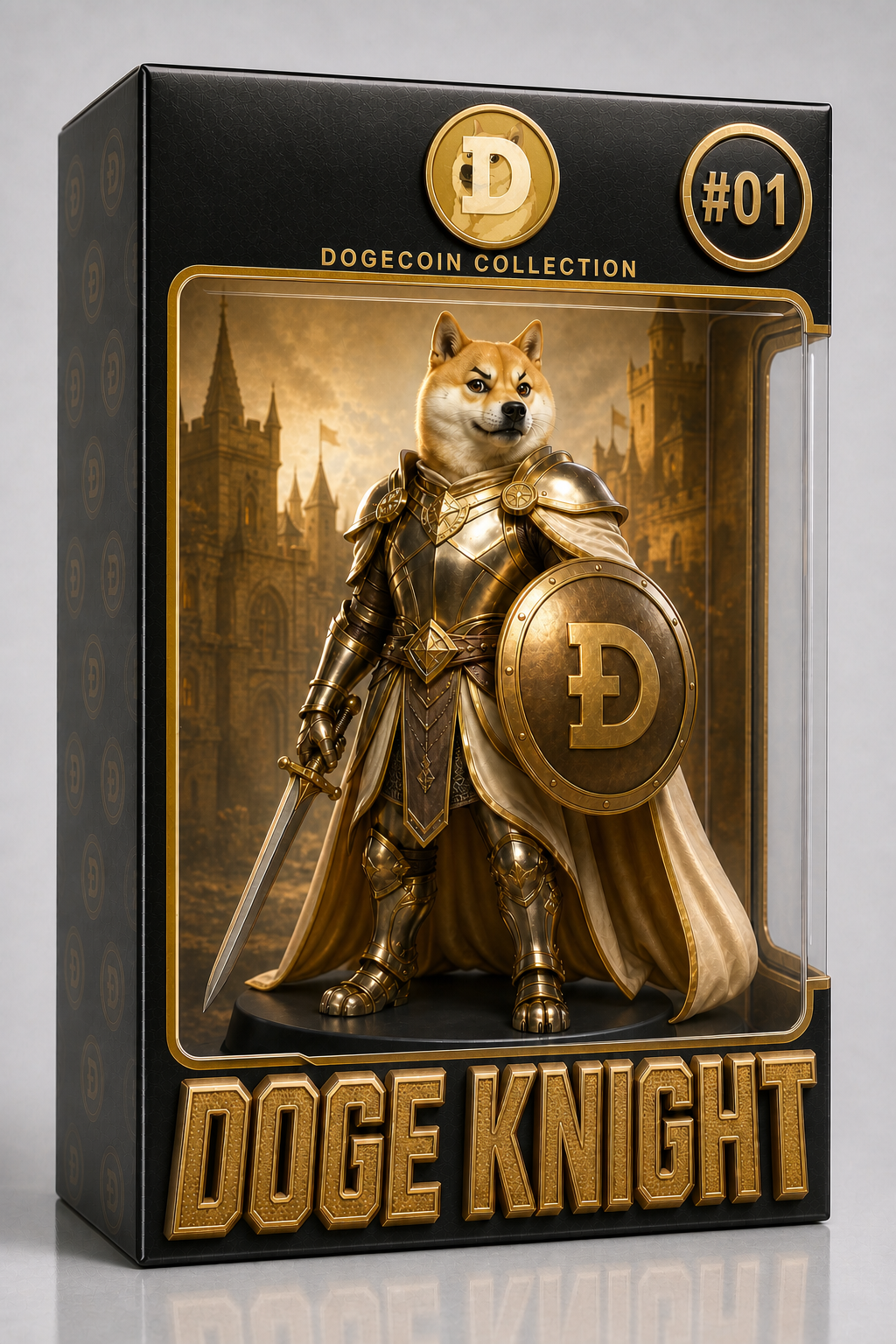 Doge Knight figurine in box