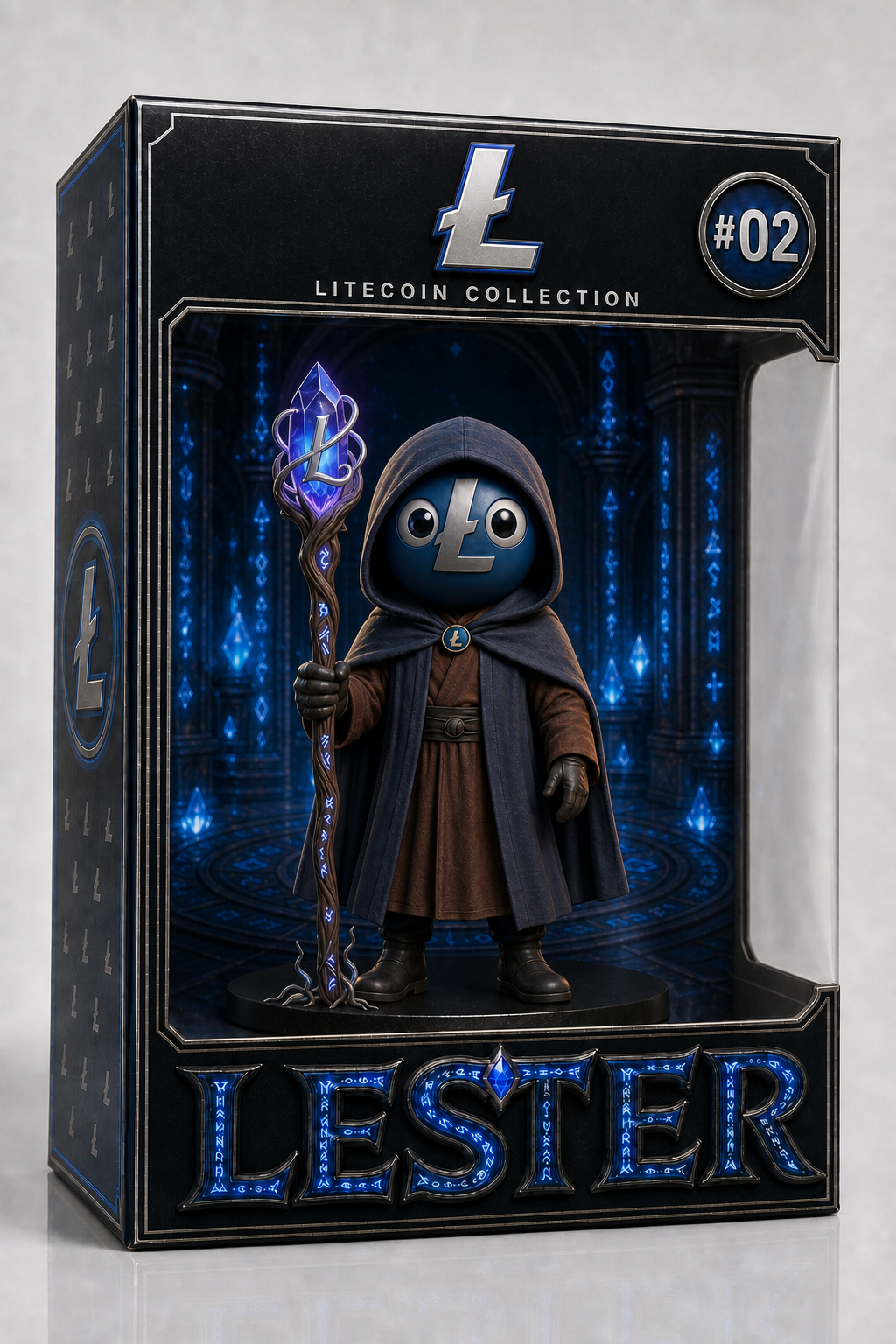 Lester figurine in box