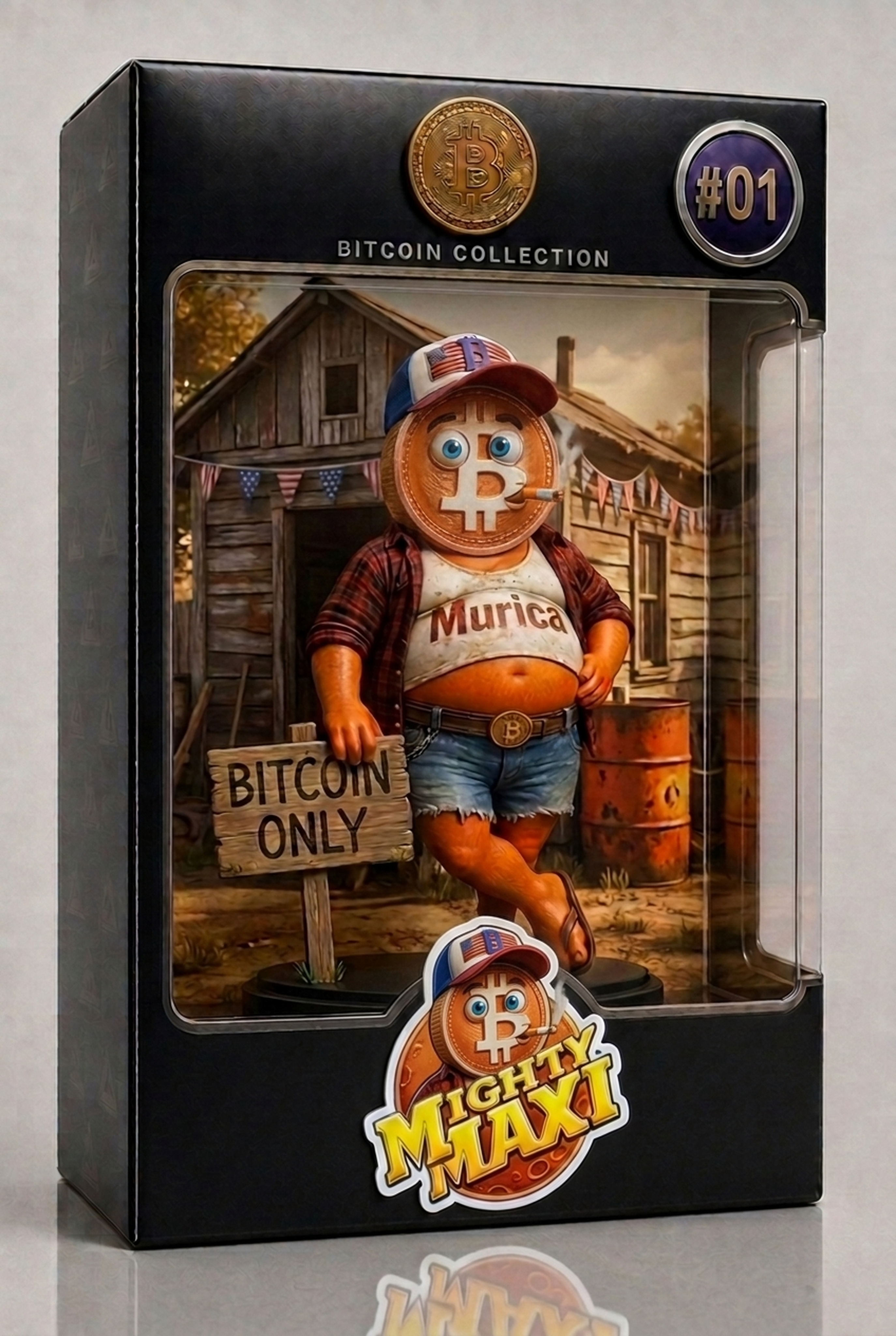 Mighty Maxi — boxed collector figurine