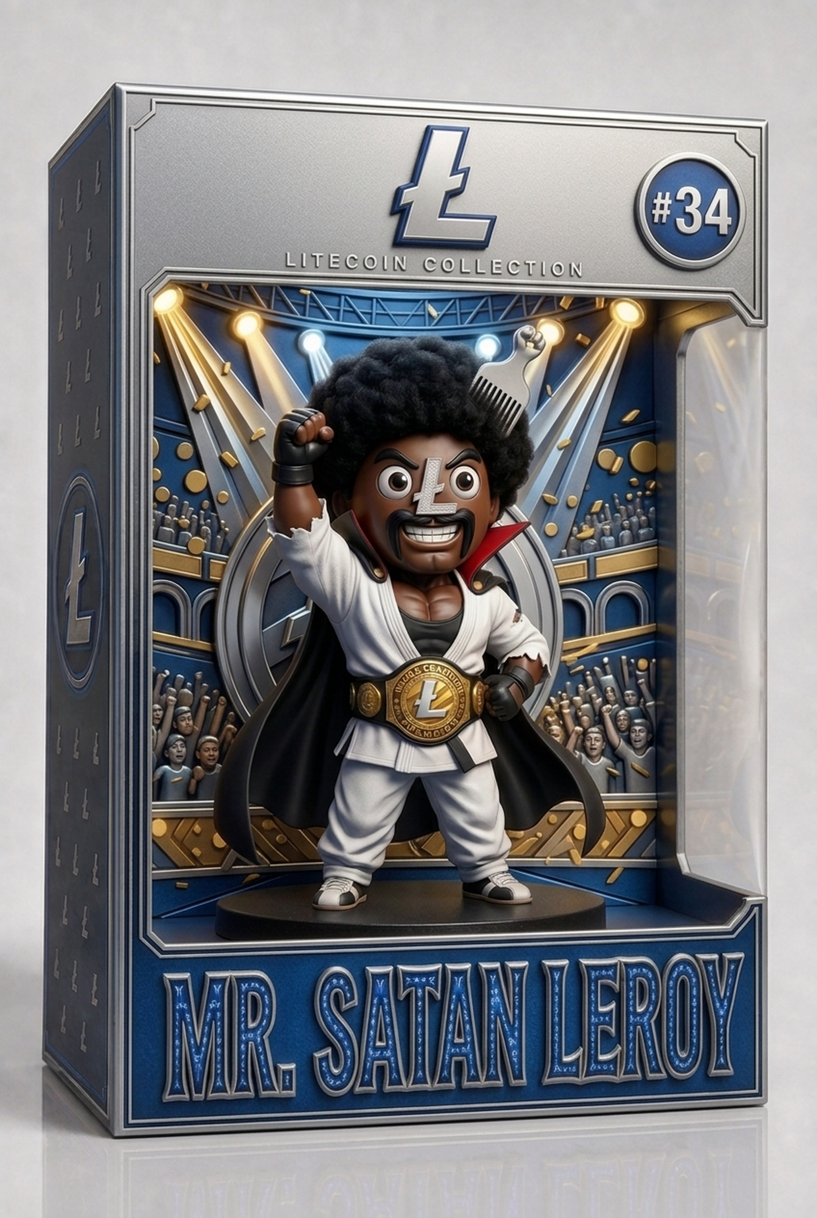 Mr. Satan Leroy figurine in box