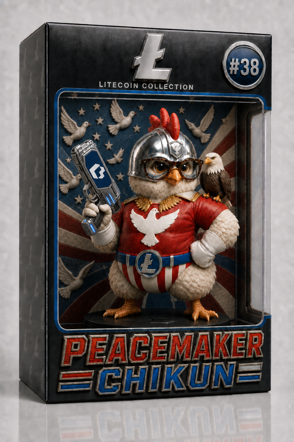 Peacemaker Chikun figurine in box