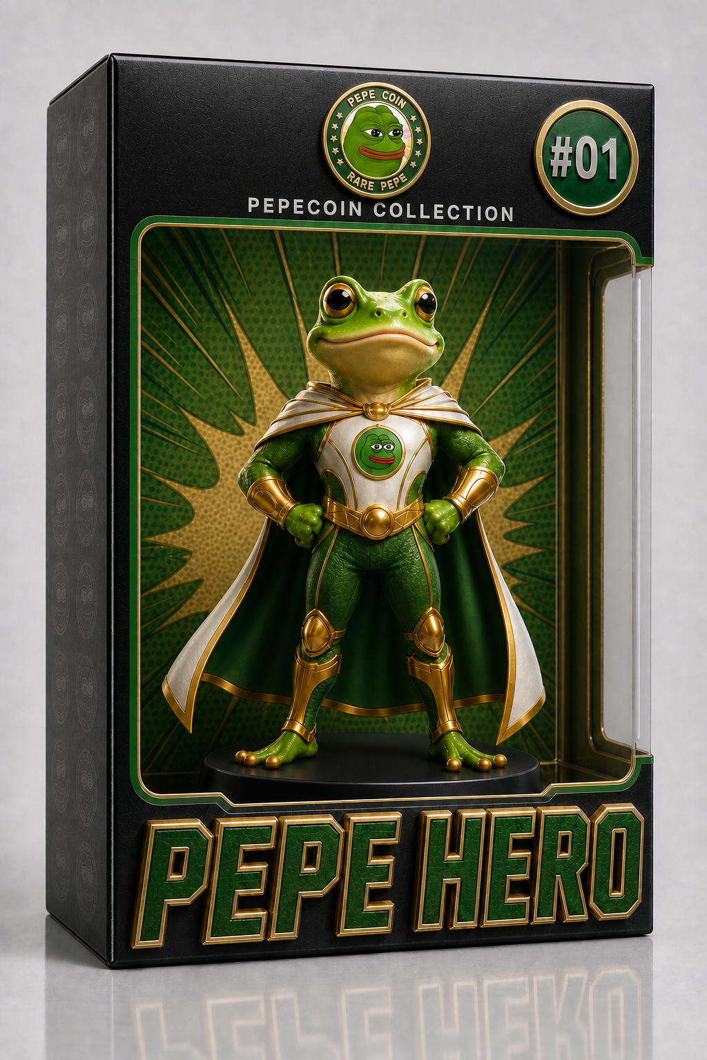 Pepe Hero figurine in box