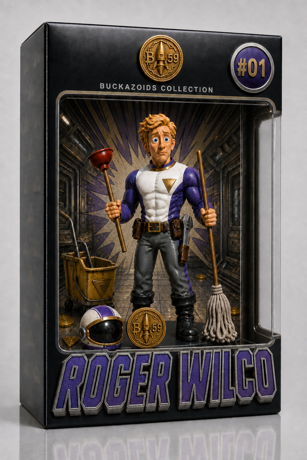 Roger Wilco — boxed collector figurine
